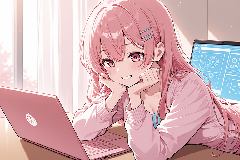 Feef the anime girl